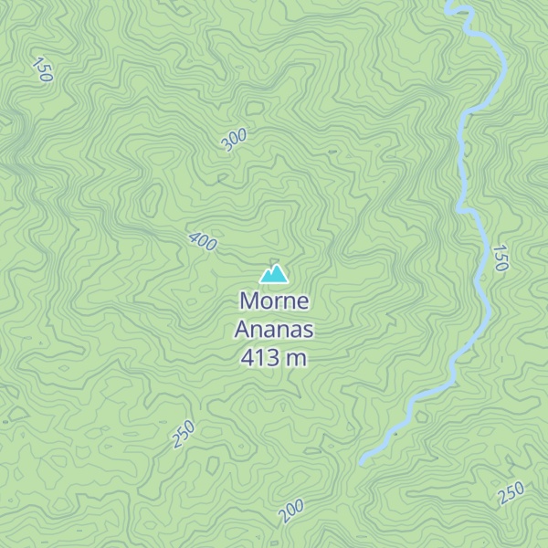 Map of Morne Ananas