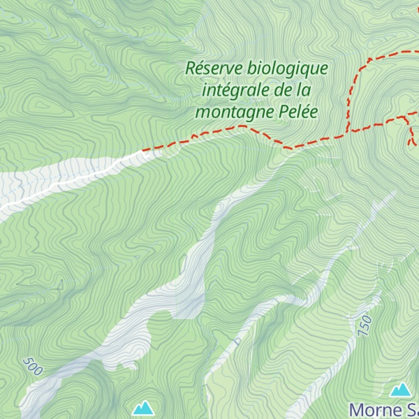 Map of Morne Plumé