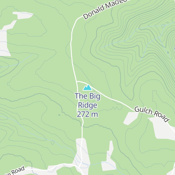 Map of The Big Ridge