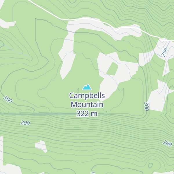 Map of Campbells Mountain