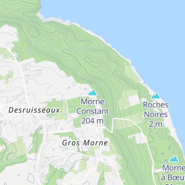 Map of Morne Constant