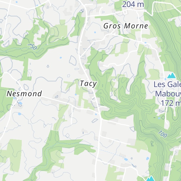 Map of Gîtes et spa ESAT Jericho
