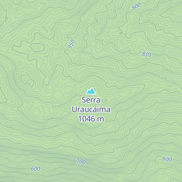 Map of Serra Uraucaima