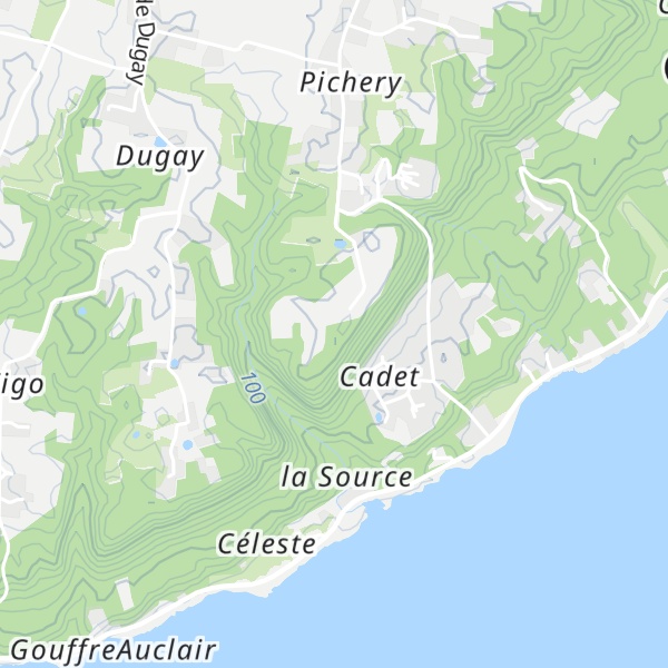 Map of Gros Morne