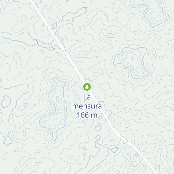 Map of La mensura