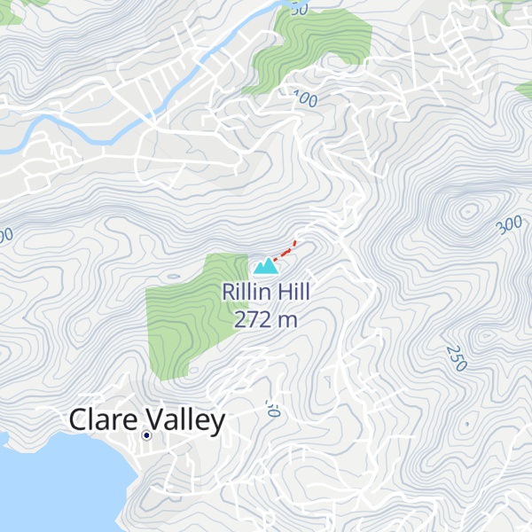 Map of Rillin Hill