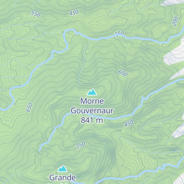 Map of Morne Gouvernaur