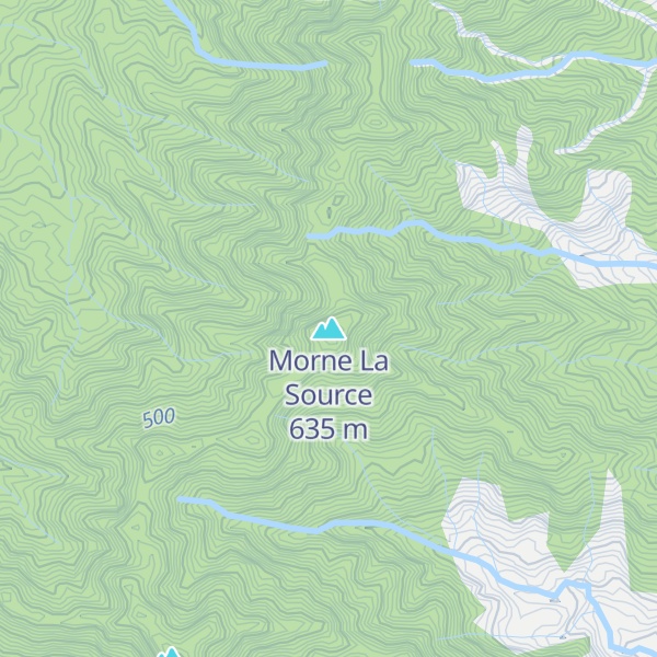 Map of Morne La Source