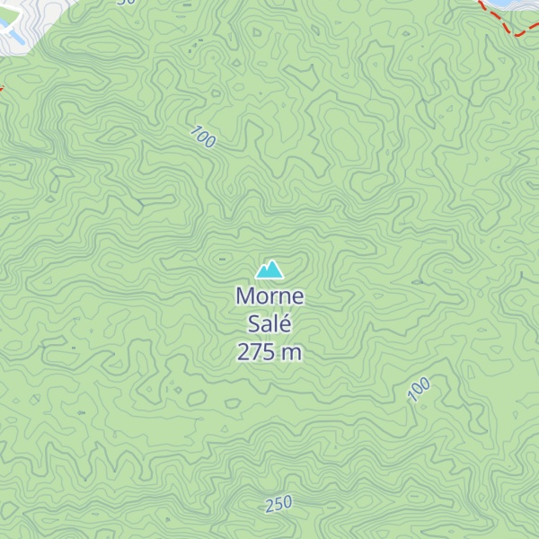 Map of Morne Salé
