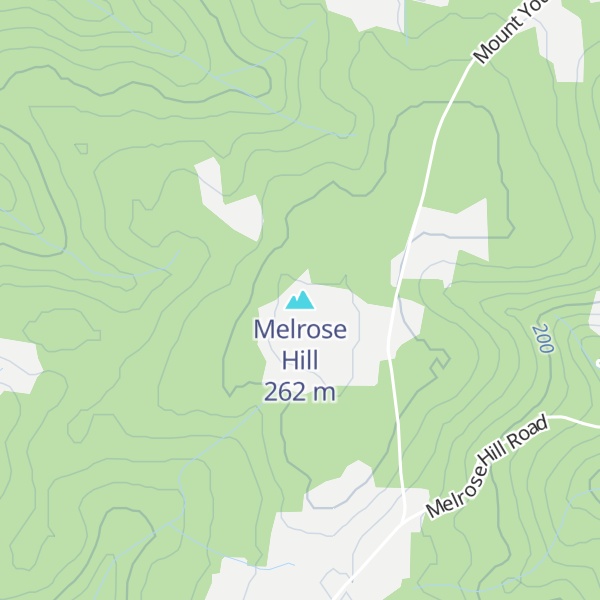 Map of Melrose Hill
