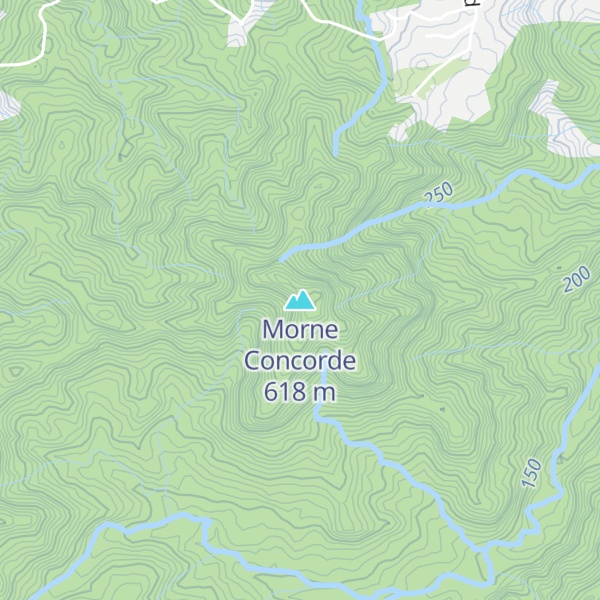 Map of Morne Concorde