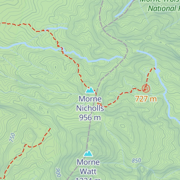 Map of Morne Nicholls
