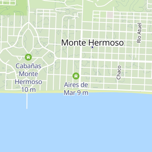 Map of Aires de Mar