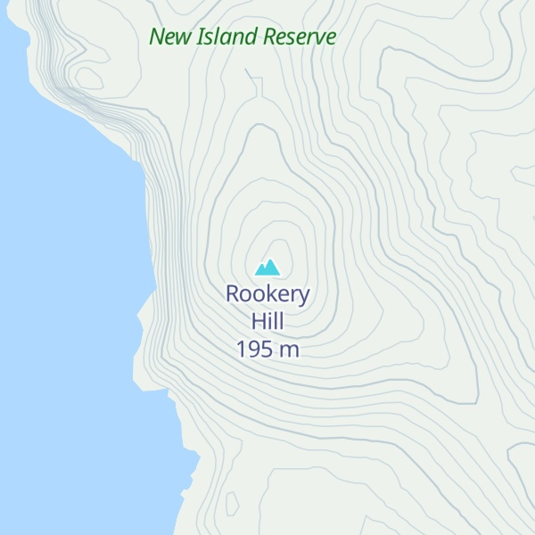 Map of Rookery Hill