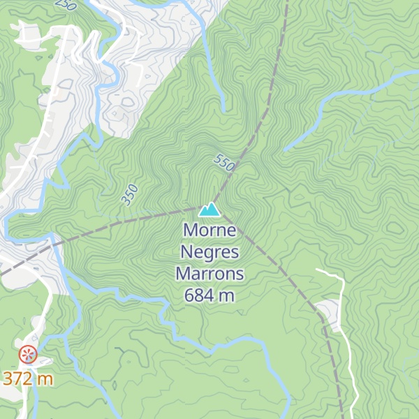 Map of Morne Negres Marrons