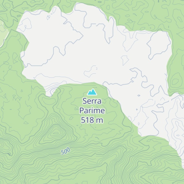 Map of Serra Parime
