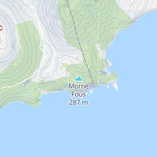 Map of Morne Fous