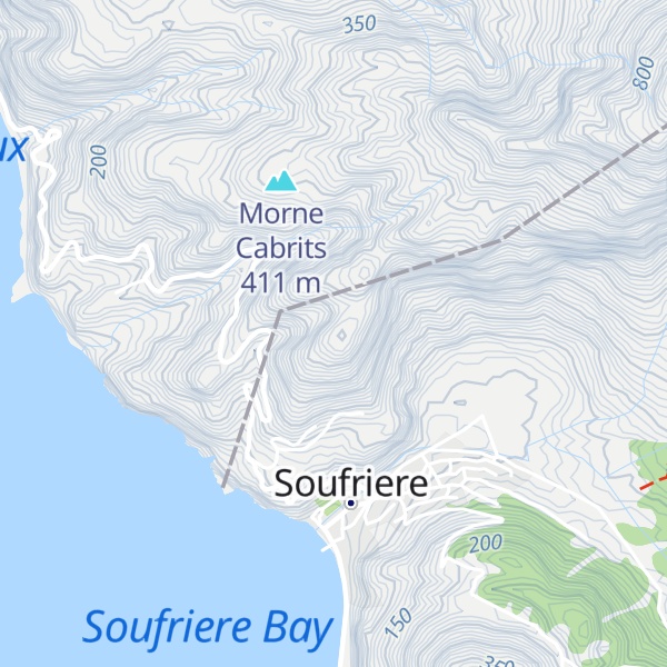 Map of Morne Acouma