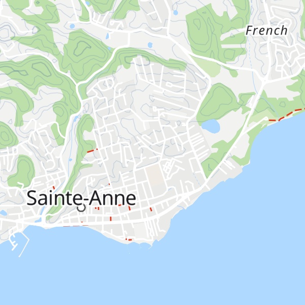 Map of Gîte Coccoloba