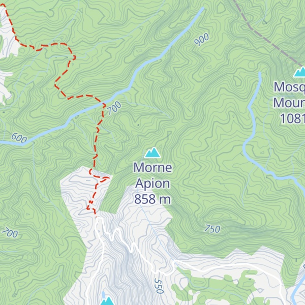 Map of Morne Apion