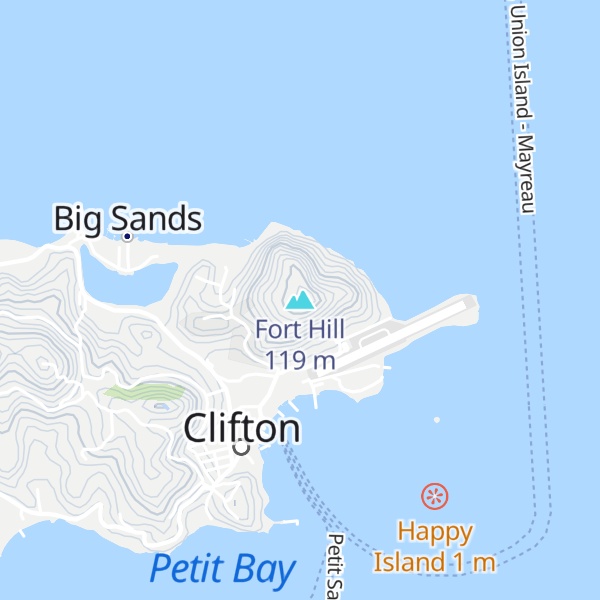 Map of Fort Hill