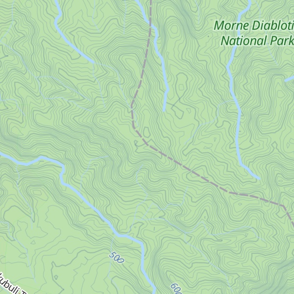 Map of Morne Turner