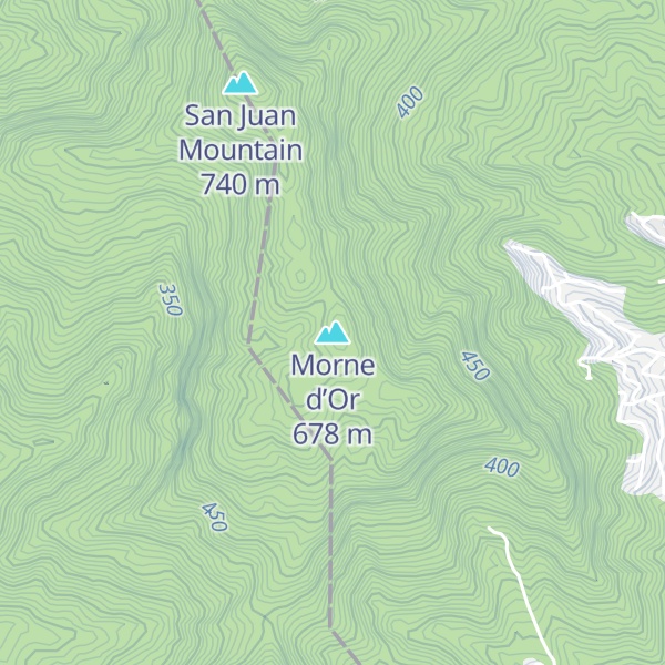 Map of Morne d’Or
