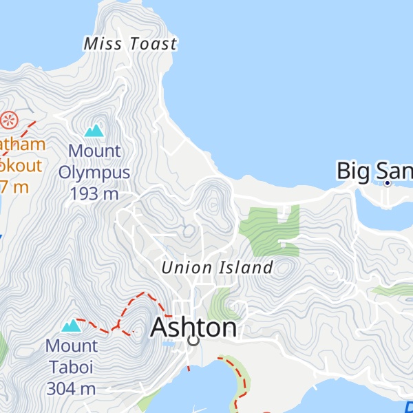Map of Knob Hill