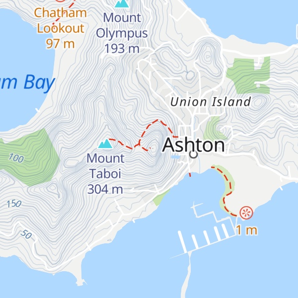 Map of Big Hill/Top Hill