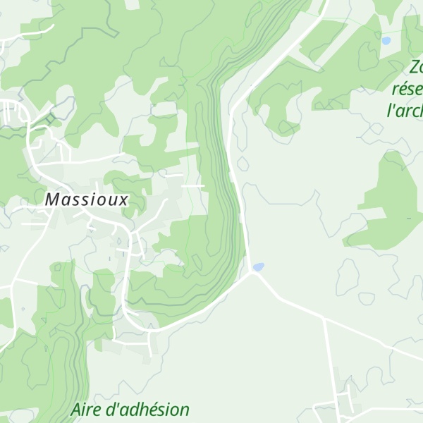 Map of Barre de cadoue