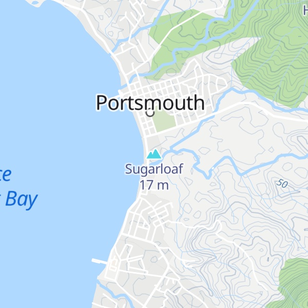 Map of Sugarloaf