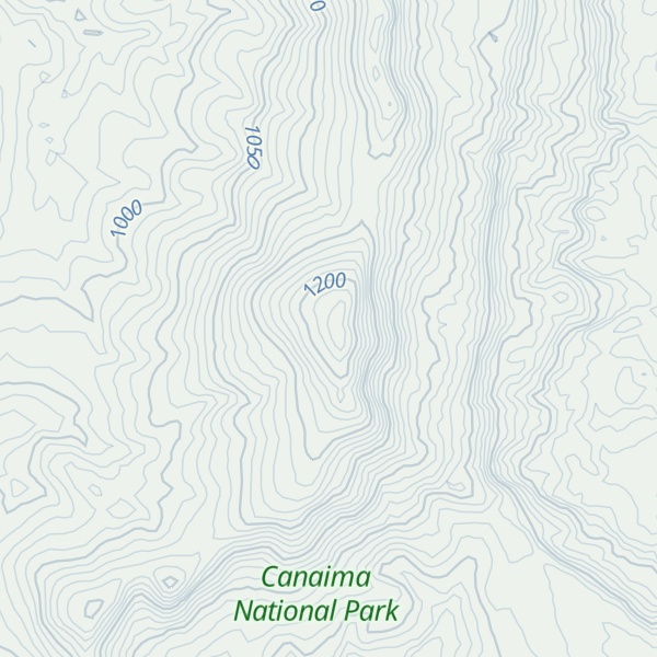 Map of Cerro Pratavaka