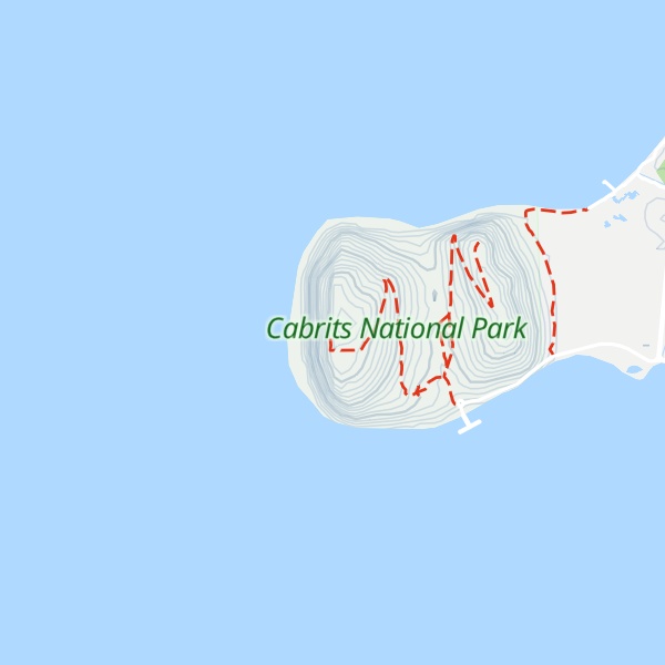 Map of West Cabrit