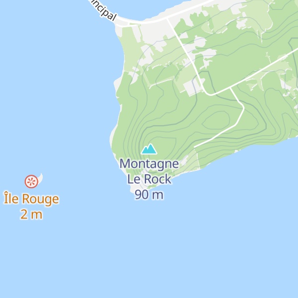 Map of Montagne Le Rock