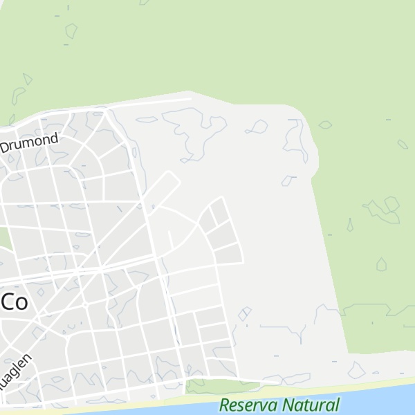Map of Pehuén-Co Alquileres
