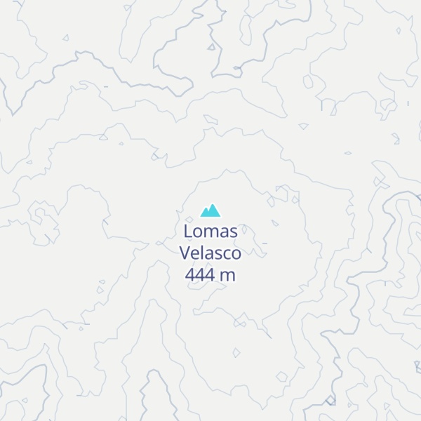 Map of Lomas Velasco