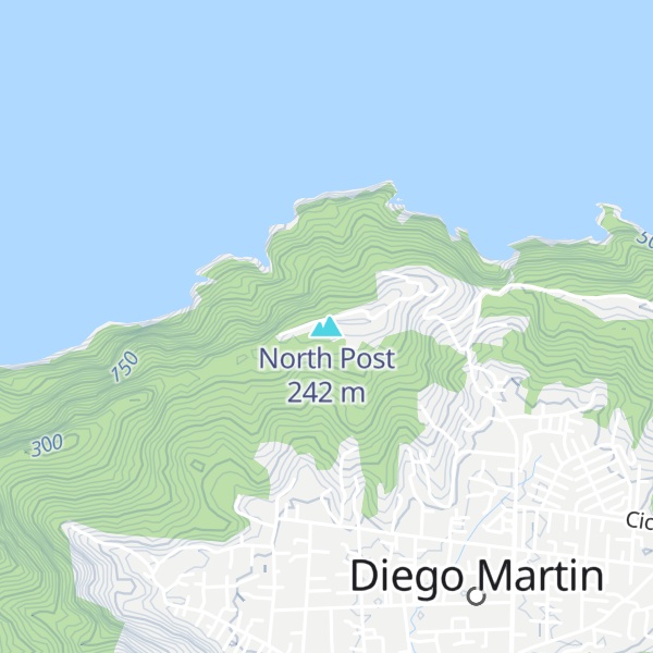 Map of North Post