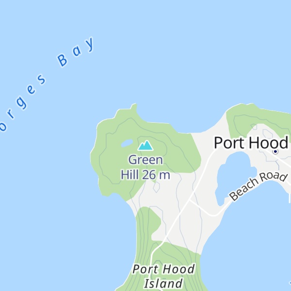 Map of Green Hill