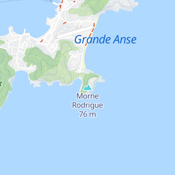 Map of Morne Rodrigue