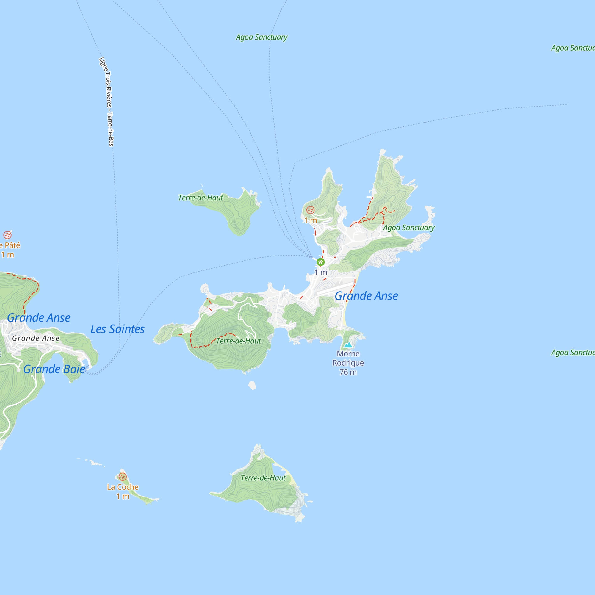 Gîtes "Chez Maxou" map