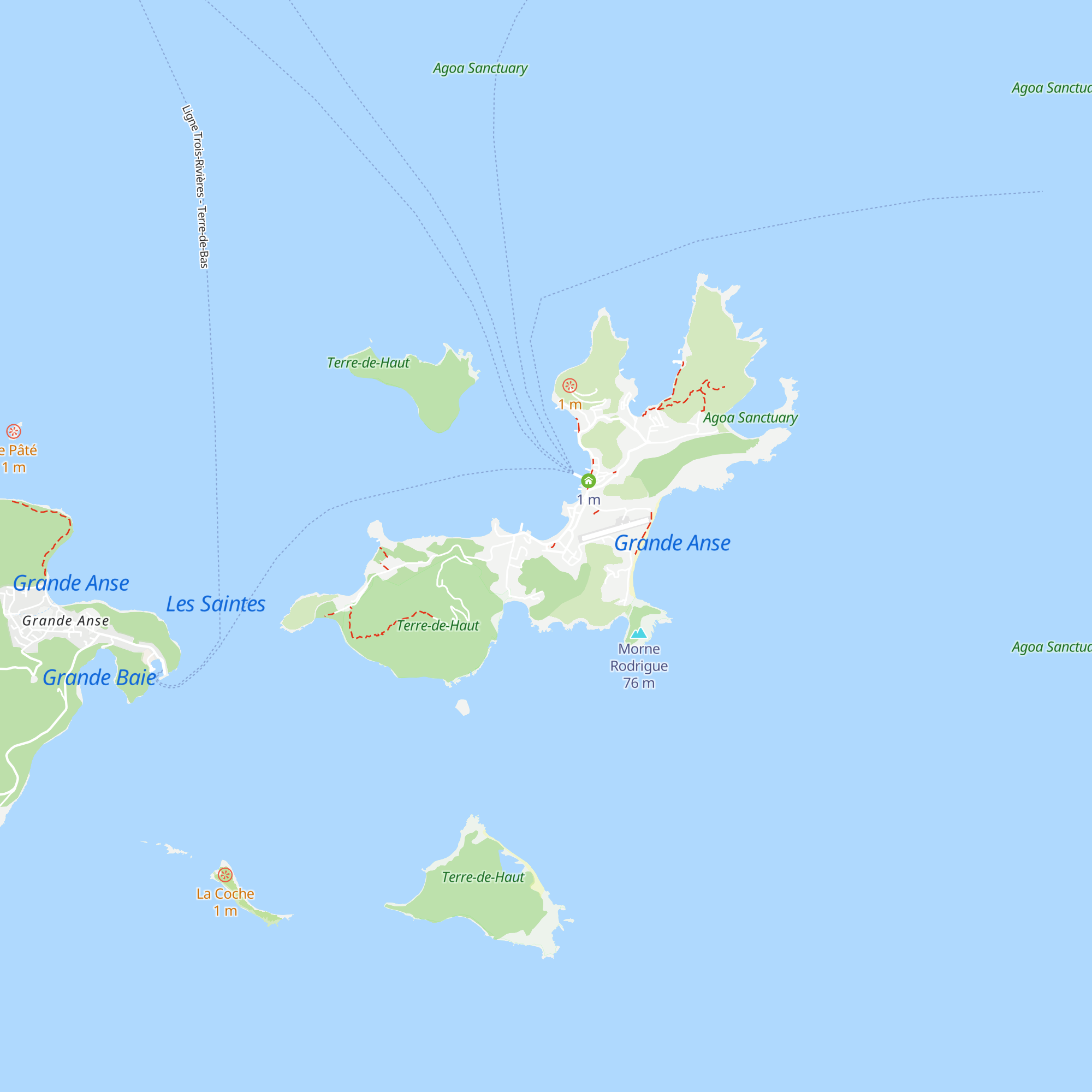 Gîtes "Chez Maxou" map