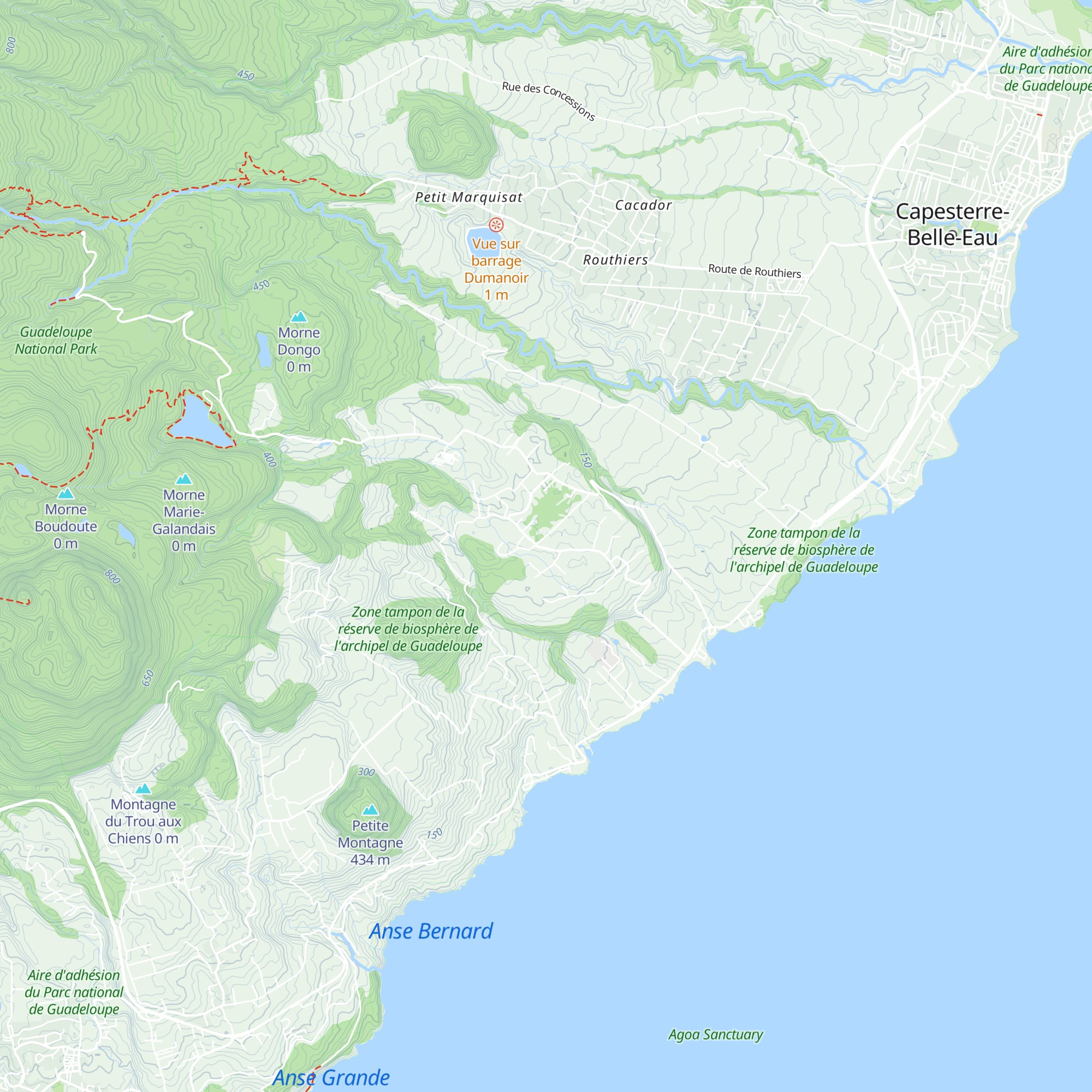 Gîtes de l’habituée map