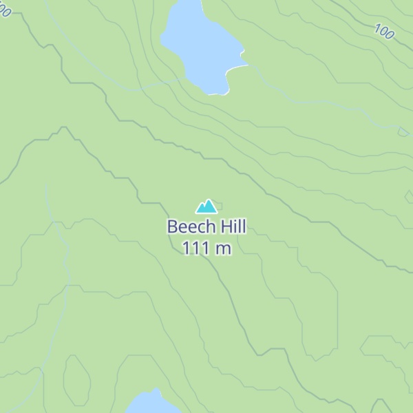 Map of Beech Hill
