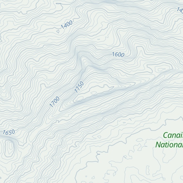 Map of Cerro Oná