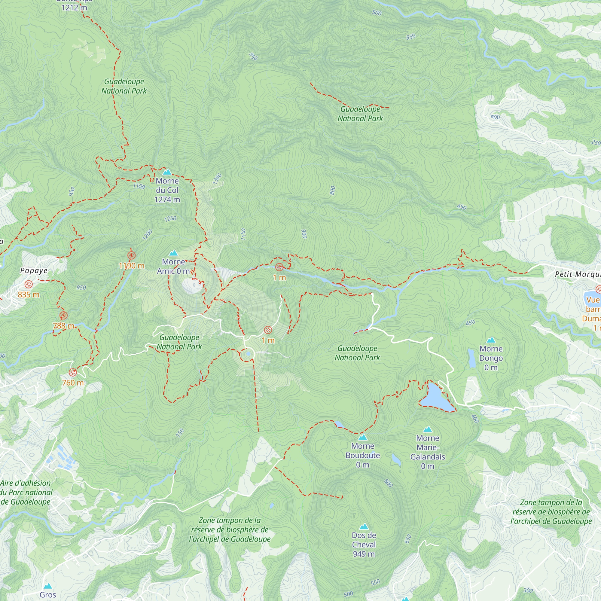Refuge de la citerne map