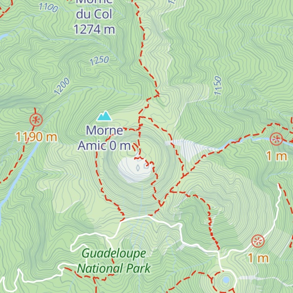 Map of Dent de l'Est