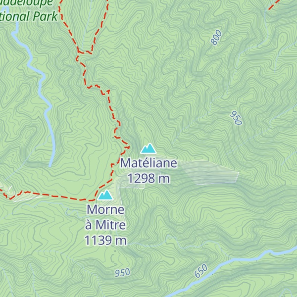 Map of Matéliane