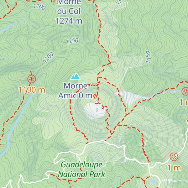 Map of Refuge des Montagnards