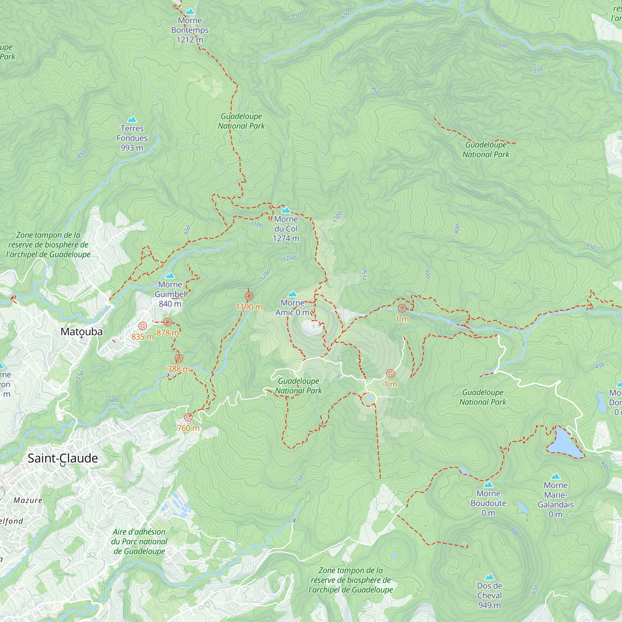 Refuge des Montagnards map