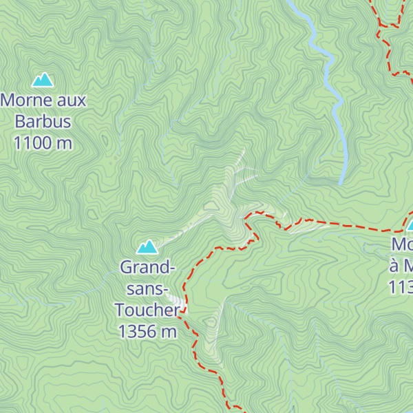 Map of Petit-sans-Toucher